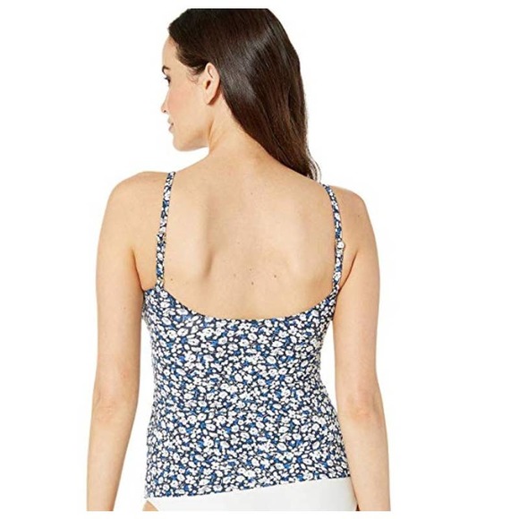 LAST ONE--Lauren Ralph Lauren Ditsy Floral Tankini Top - Picture 7 of 8